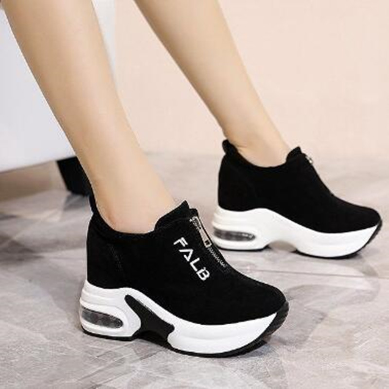 Wedge Espadrille Women - 2023 NEW Platform Sneakers Shoes Black