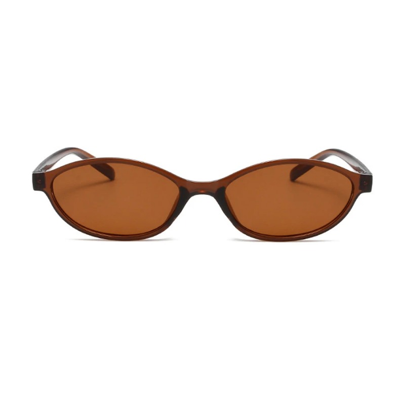 Retro Oval Frame Sunglasses Fa - Sunglasses Cat Eye recension och pris