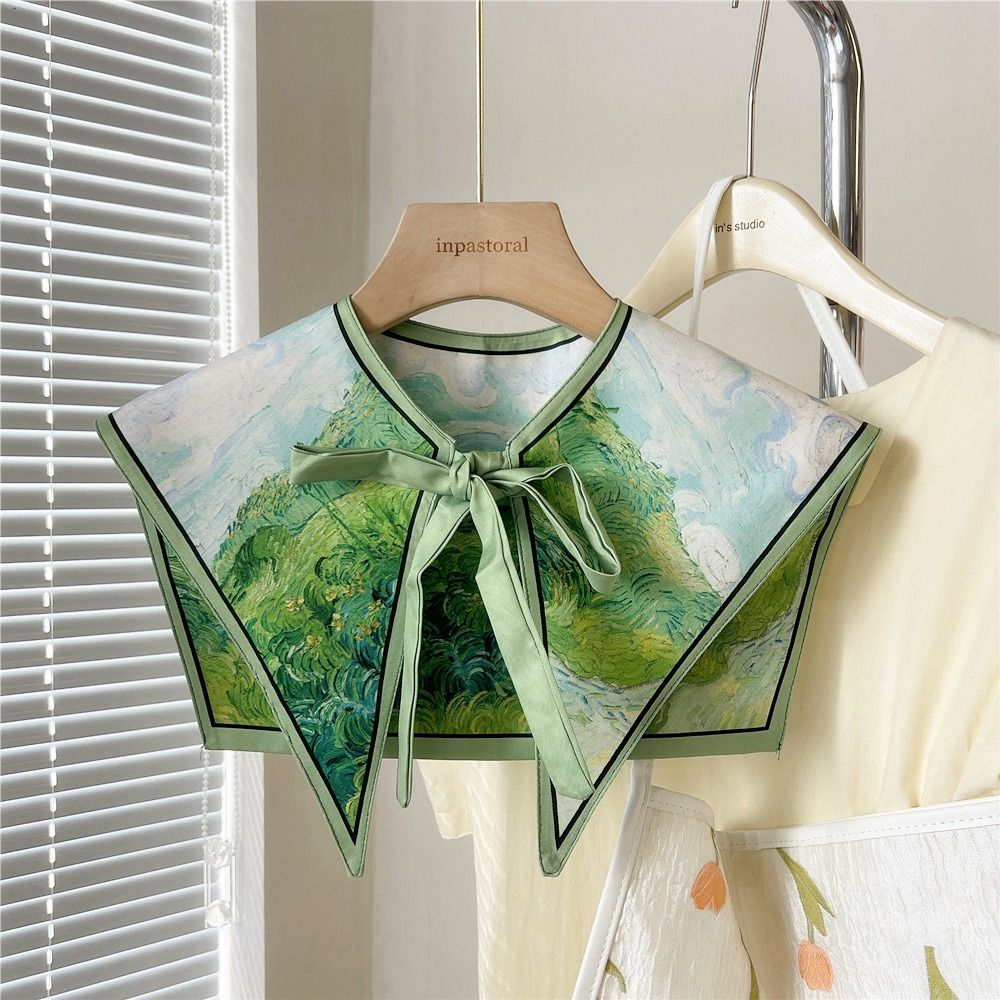 Floral Pattern Shirt Fake Coll - Blouse Off Shoulder recension och pris