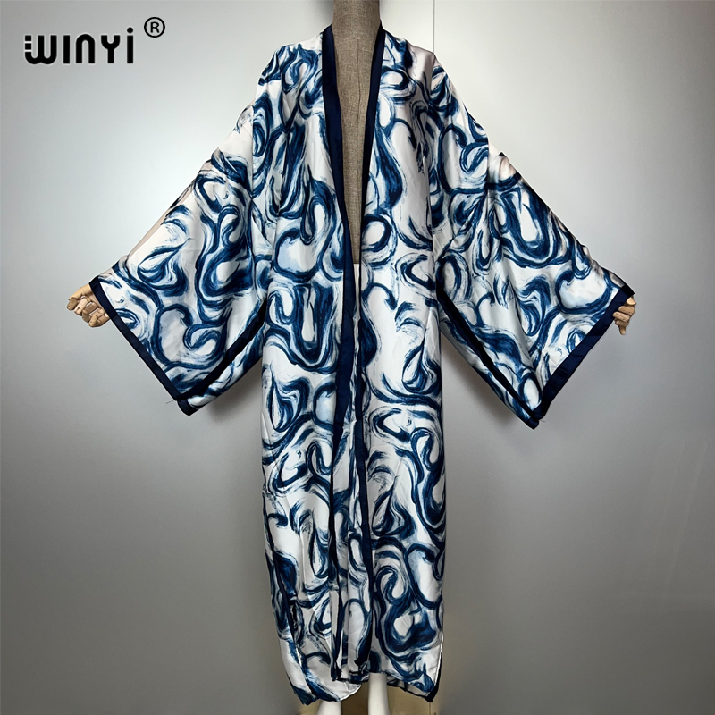 WINYI Bohemian cardigan dress  - Cover Up Kaftan recension och pris
