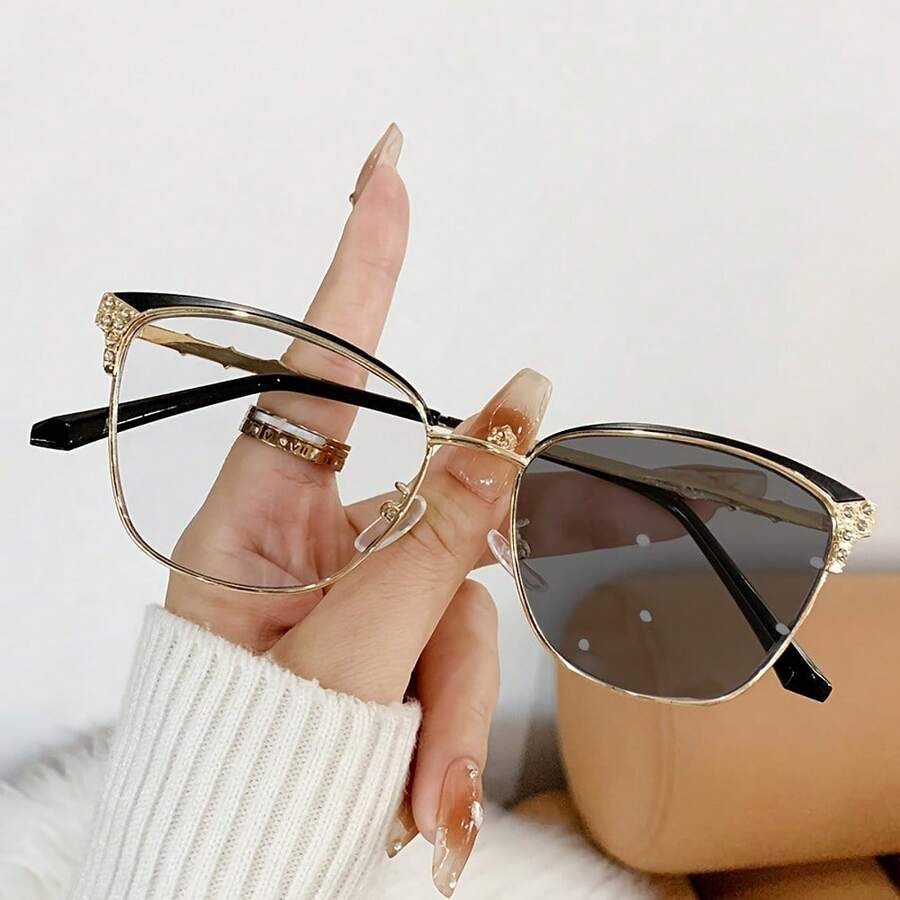 Fashionable Women's Rhinestone - Sunglasses Cat Eye recension och pris