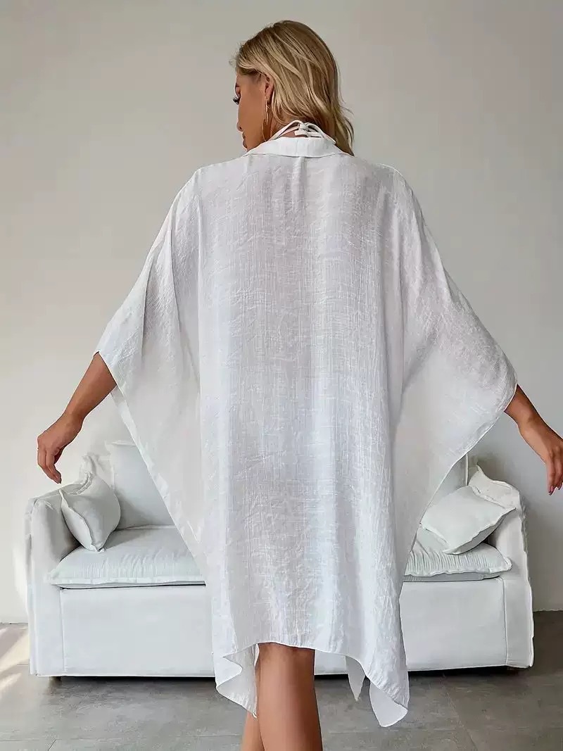 Summer Loose Cardigan Sun Prot - Cover Up Kaftan recension och pris