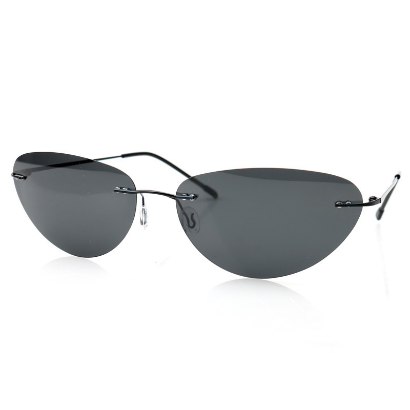 Fashion Rimless Sunglasses, Ca - Sunglasses Cat Eye recension och pris