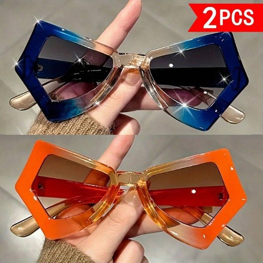Two-Piece Set Style, Irregular - Sunglasses Cat Eye recension och pris