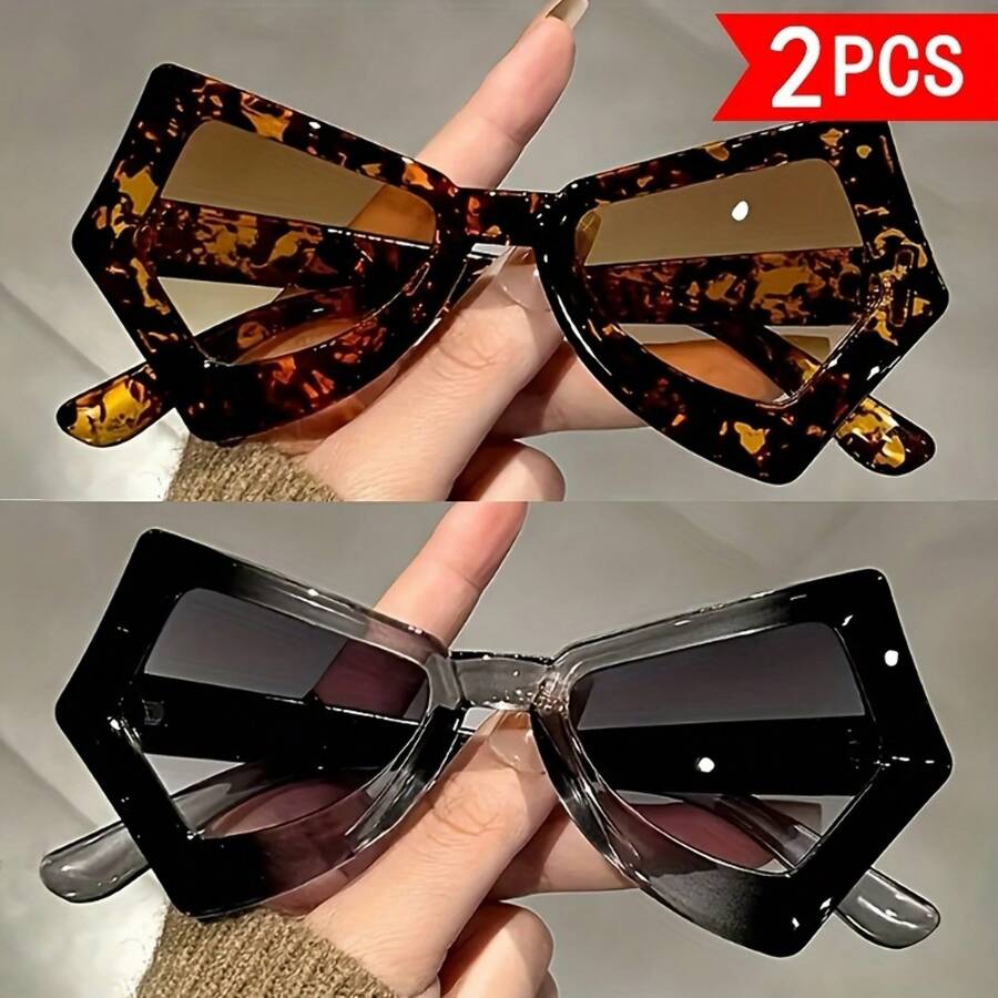 Two-Piece Set Style, Irregular - Sunglasses Cat Eye recension och pris