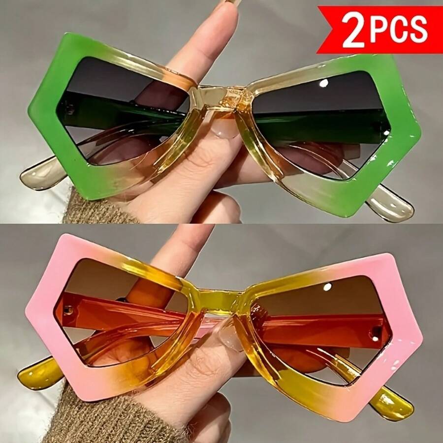 Two-Piece Set Style, Irregular - Sunglasses Cat Eye recension och pris