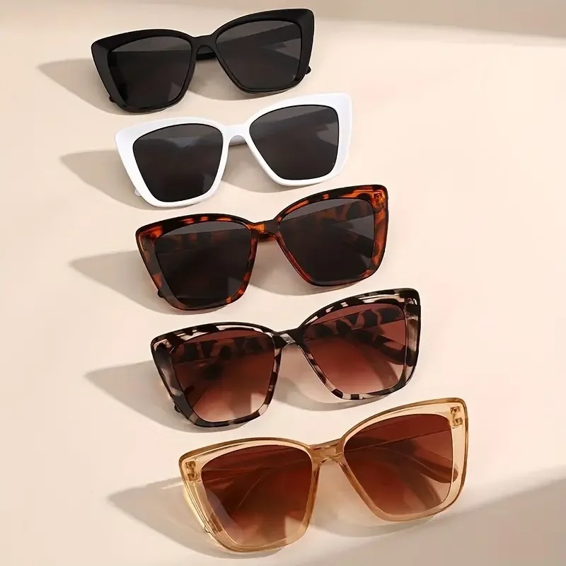 5 Pcs Women's Vintage Cat-Eye  - Sunglasses Cat Eye recension och pris