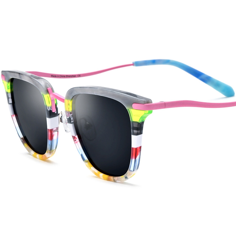 Acetate Thick Sun Glasses Wome - Sunglasses Cat Eye recension och pris