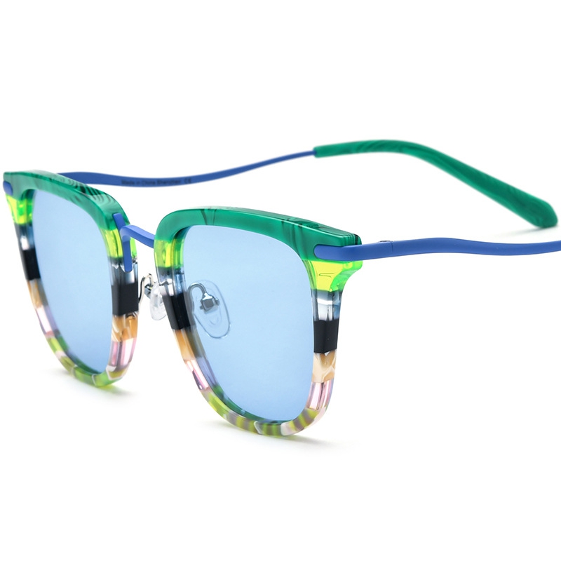 Acetate Thick Sun Glasses Wome - Sunglasses Cat Eye recension och pris