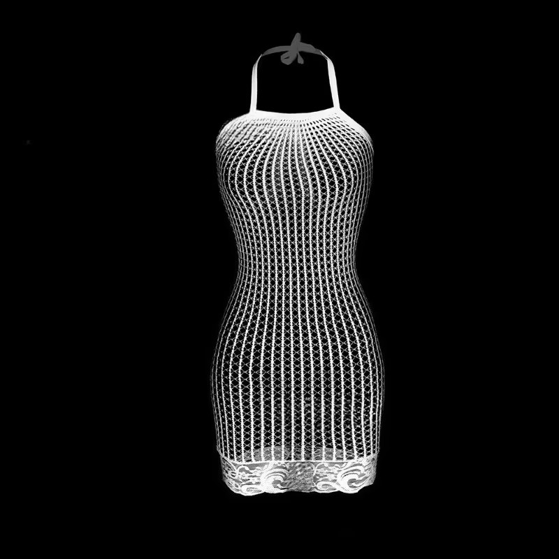1PC Women Sexy Fishnet Cover U - Cover Up Kaftan recension och pris