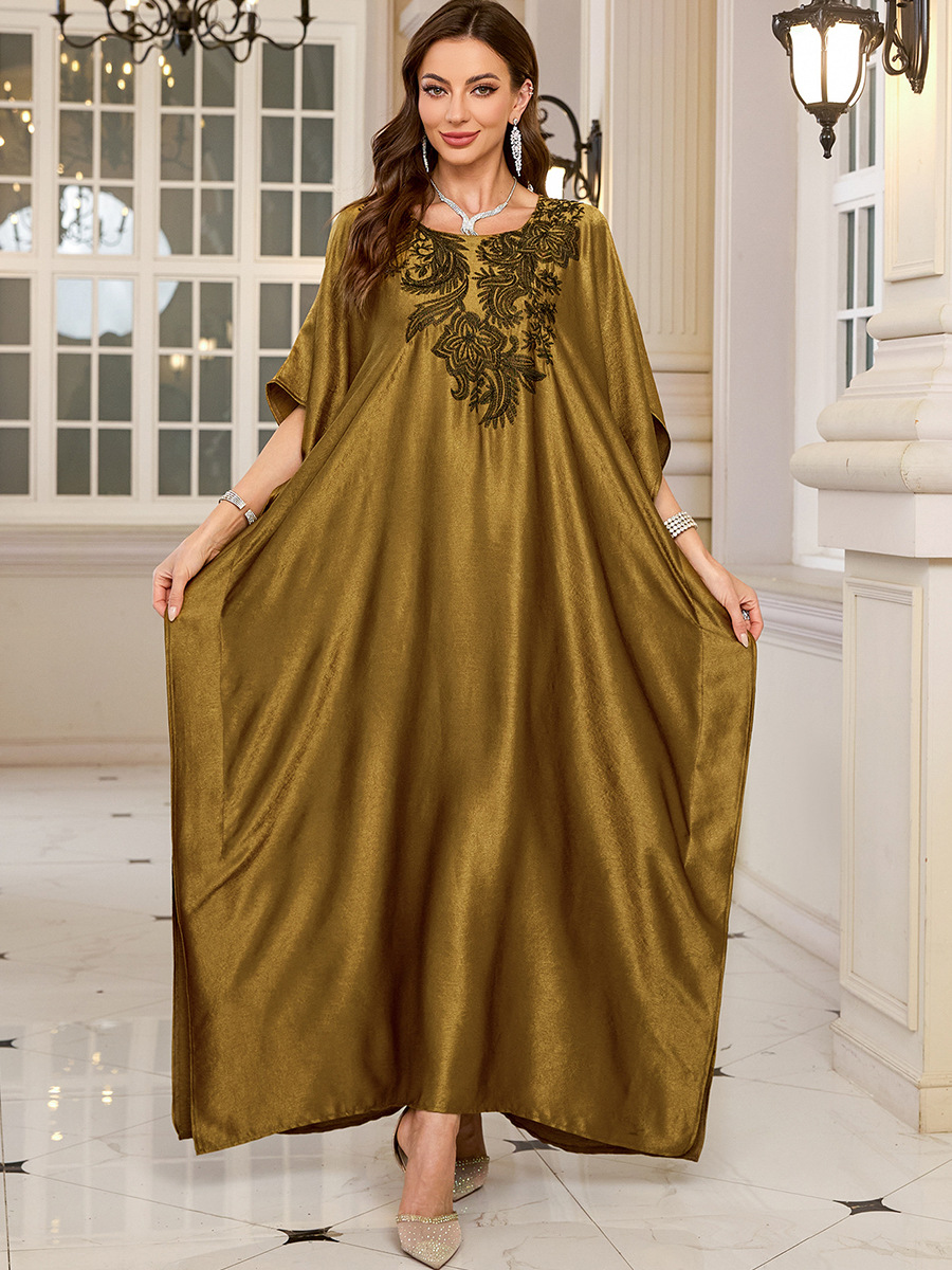 Women Embroidered Long Caftans - Cover Up Kaftan recension och pris
