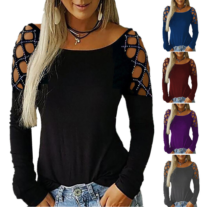 Women Off Shoulder Long Sleeve - Blouse Off Shoulder recension och pris
